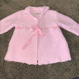 Pili Carrera pink knit coat 18 months